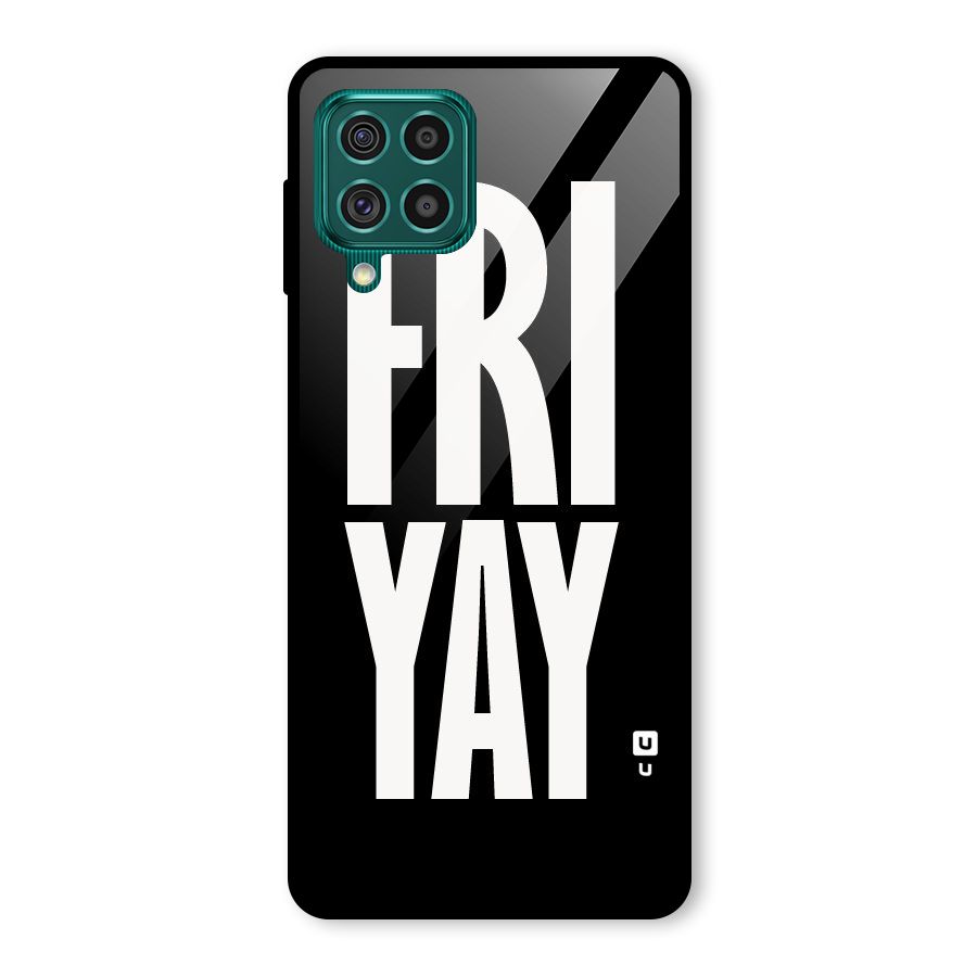 Fri Yay Glass Back Case for Galaxy F62