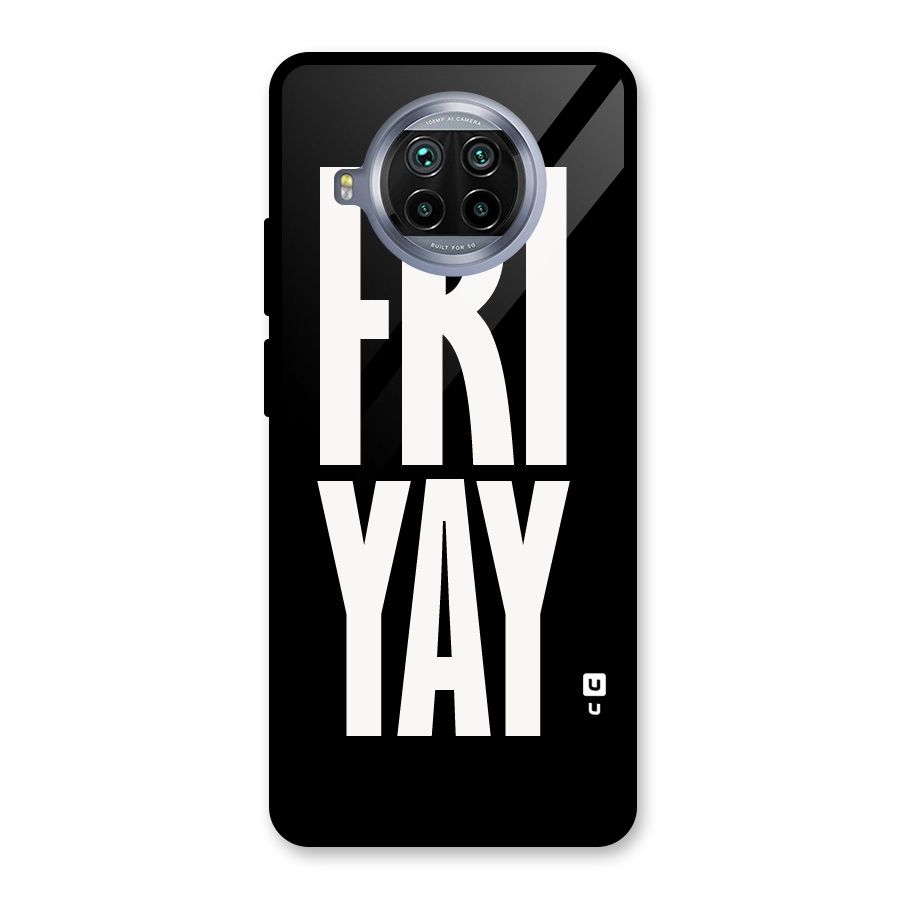 Fri Yay Glass Back Case for Mi 10i