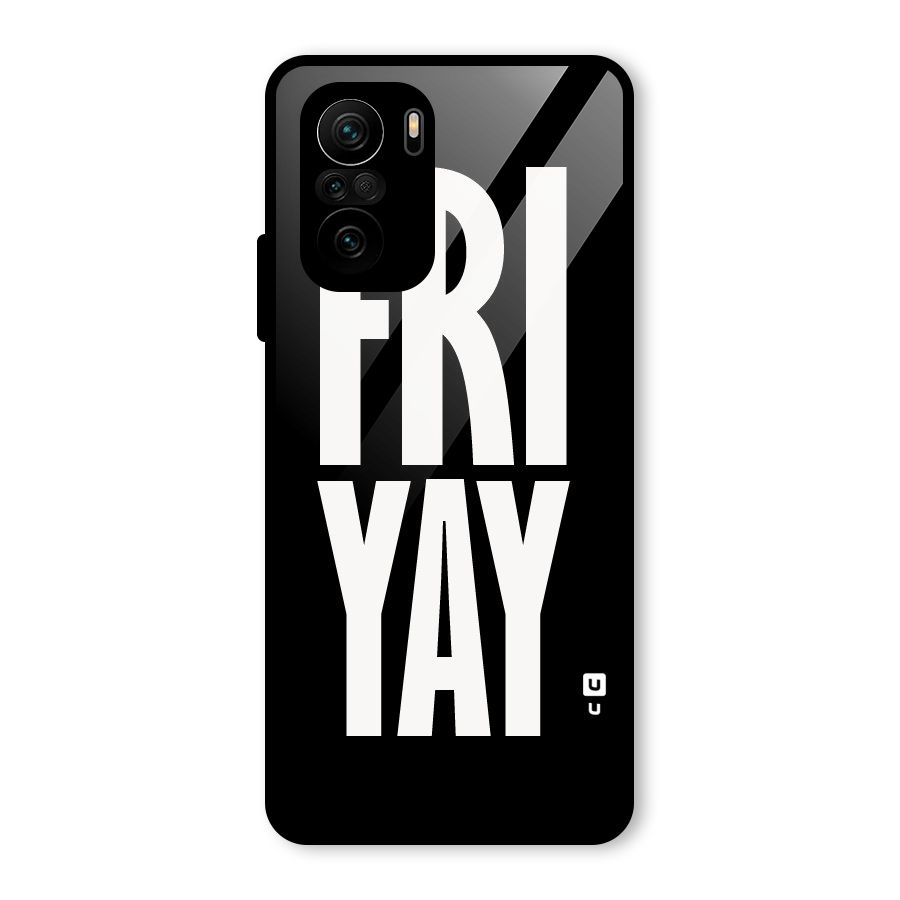 Fri Yay Glass Back Case for Mi 11x