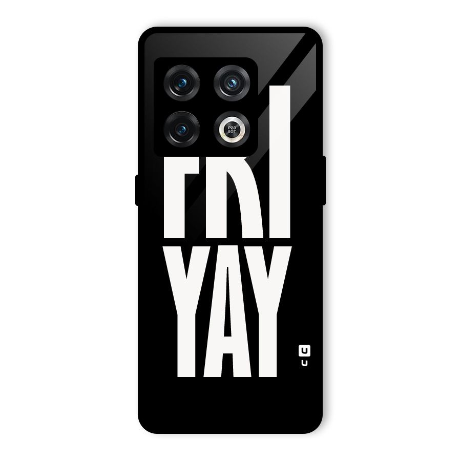 Fri Yay Glass Back Case for OnePlus 10 Pro 5G