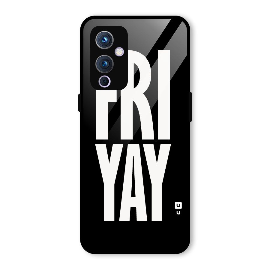 Fri Yay Glass Back Case for OnePlus 9