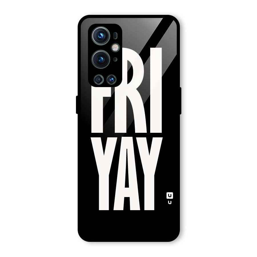 Fri Yay Glass Back Case for OnePlus 9 Pro