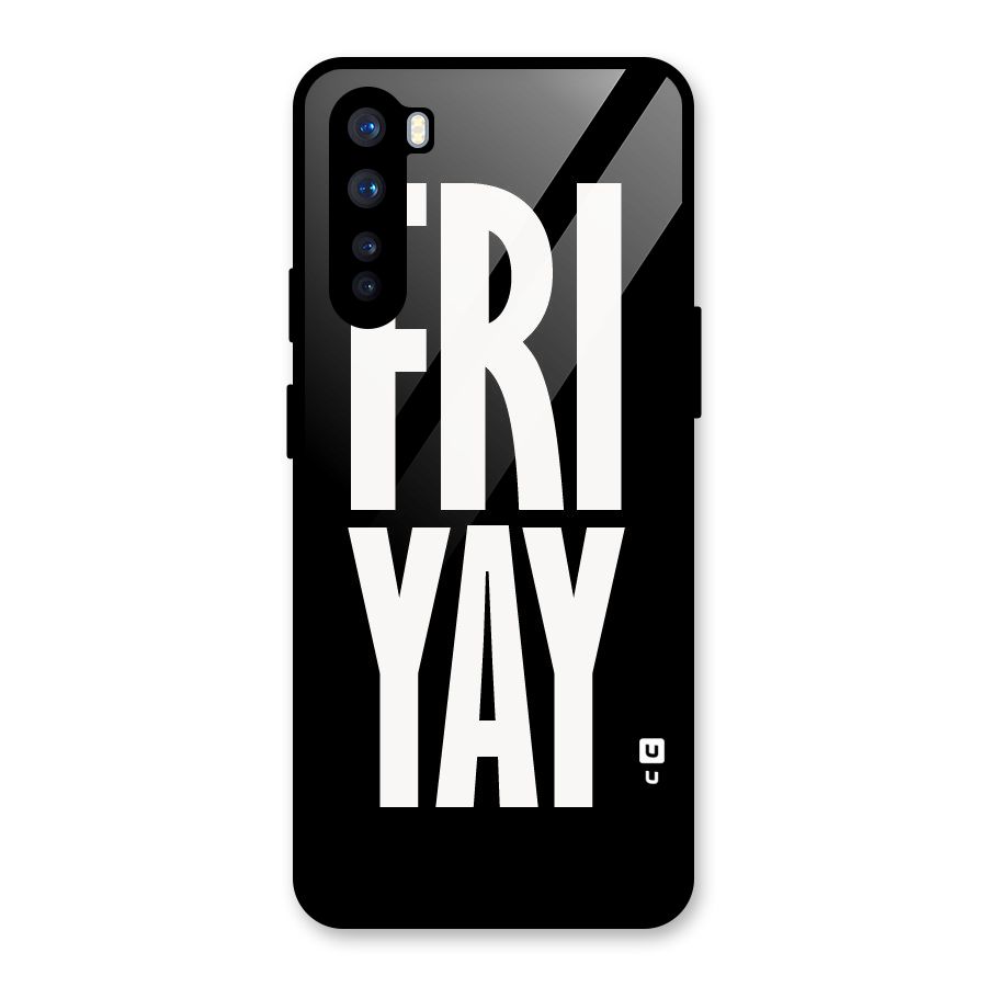 Fri Yay Glass Back Case for OnePlus Nord