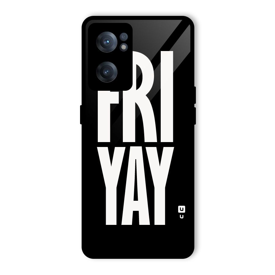 Fri Yay Glass Back Case for OnePlus Nord CE 2 5G