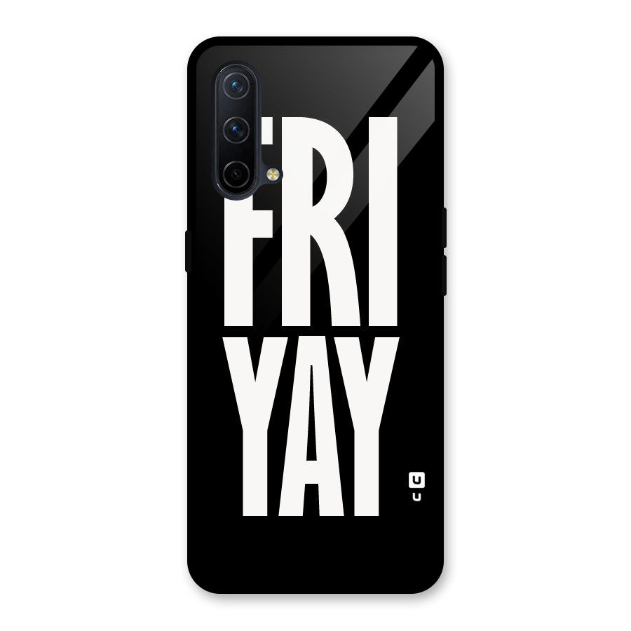 Fri Yay Glass Back Case for OnePlus Nord CE 5G