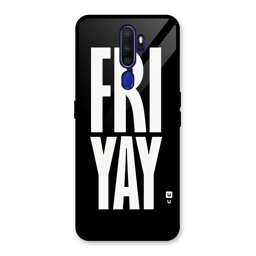 Fri Yay Glass Back Case for Oppo A9 (2020)