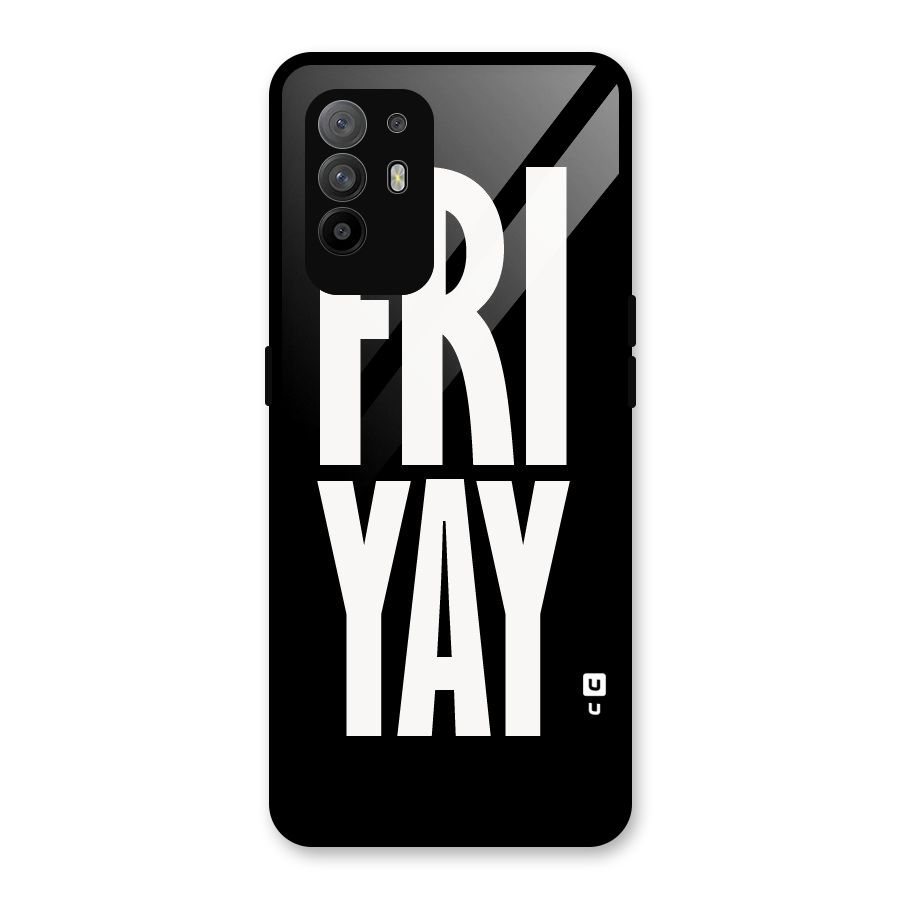 Fri Yay Glass Back Case for Oppo F19 Pro Plus 5G