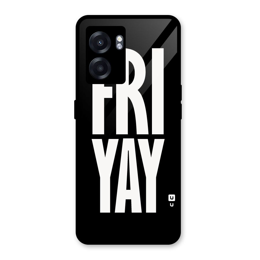 Fri Yay Glass Back Case for Oppo K10 (5G)