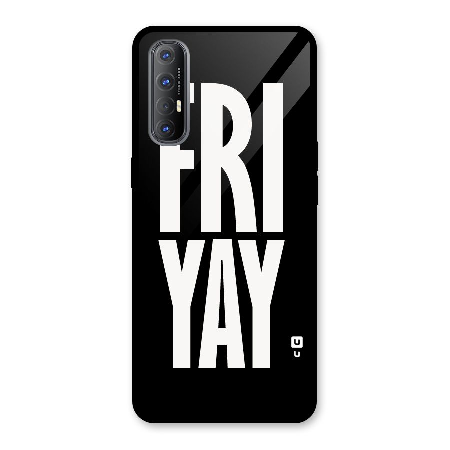 Fri Yay Glass Back Case for Oppo Reno3 Pro