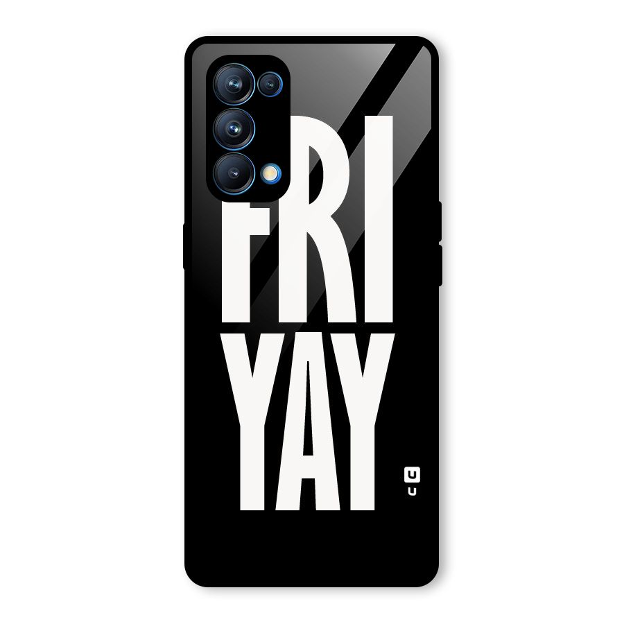 Fri Yay Glass Back Case for Oppo Reno5 Pro 5G
