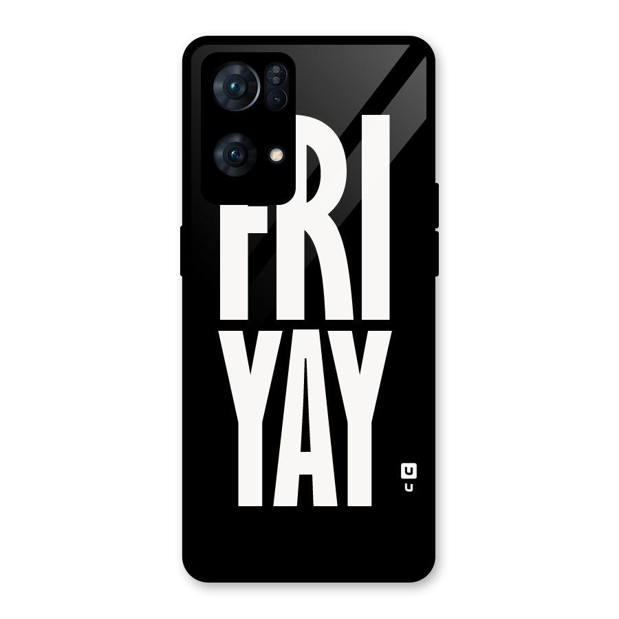 Fri Yay Glass Back Case for Oppo Reno7 Pro 5G
