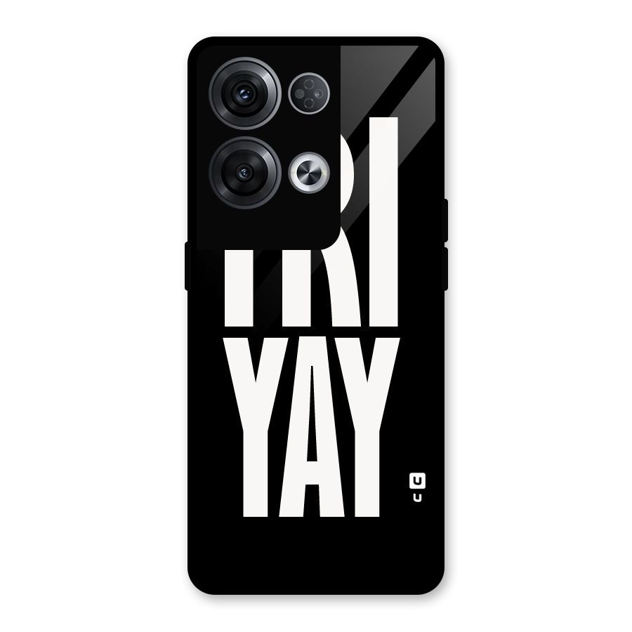 Fri Yay Glass Back Case for Oppo Reno8 Pro 5G