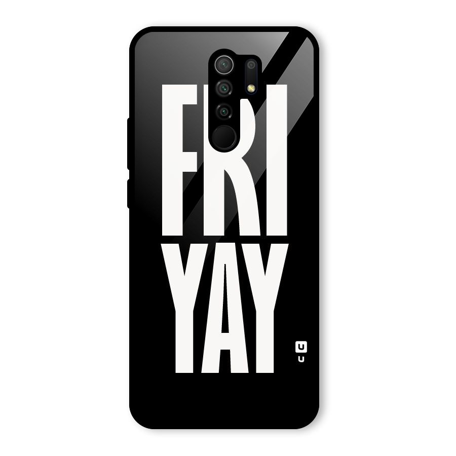 Fri Yay Glass Back Case for Poco M2