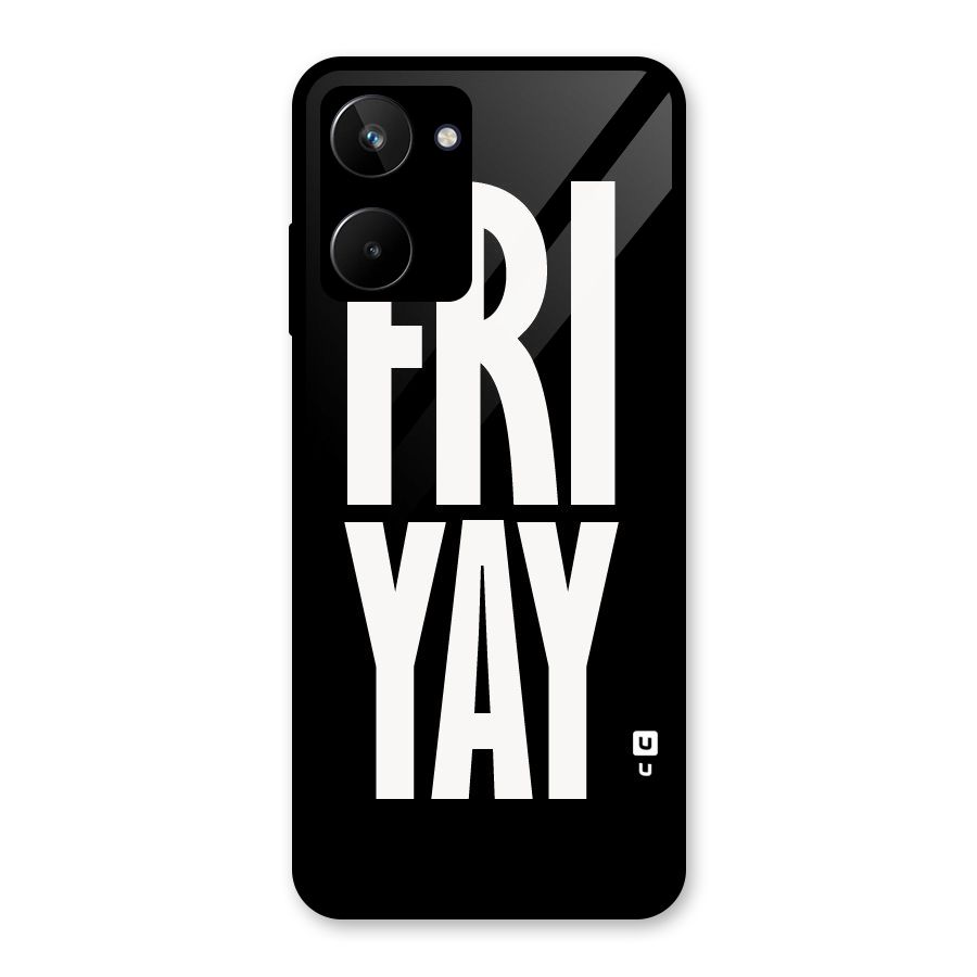 Fri Yay Glass Back Case for Realme 10