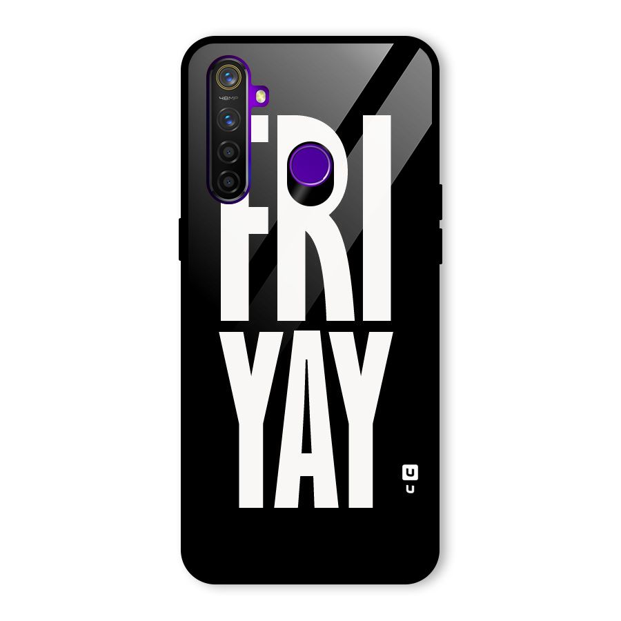 Fri Yay Glass Back Case for Realme 5 Pro