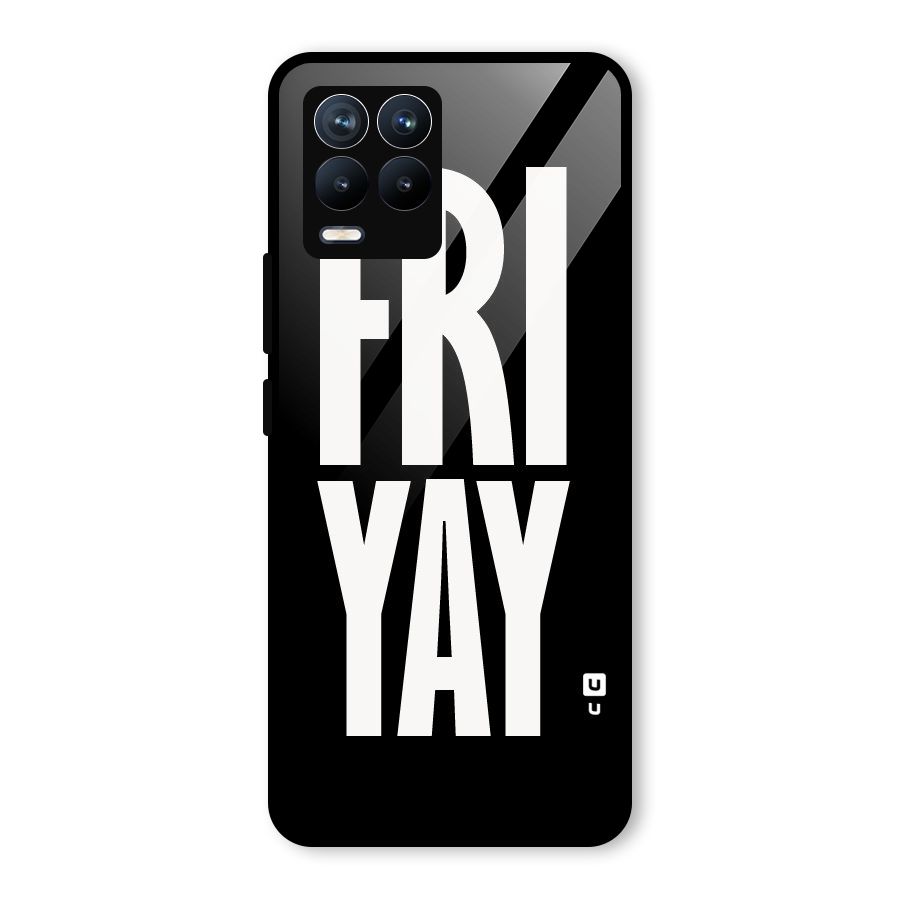Fri Yay Glass Back Case for Realme 8