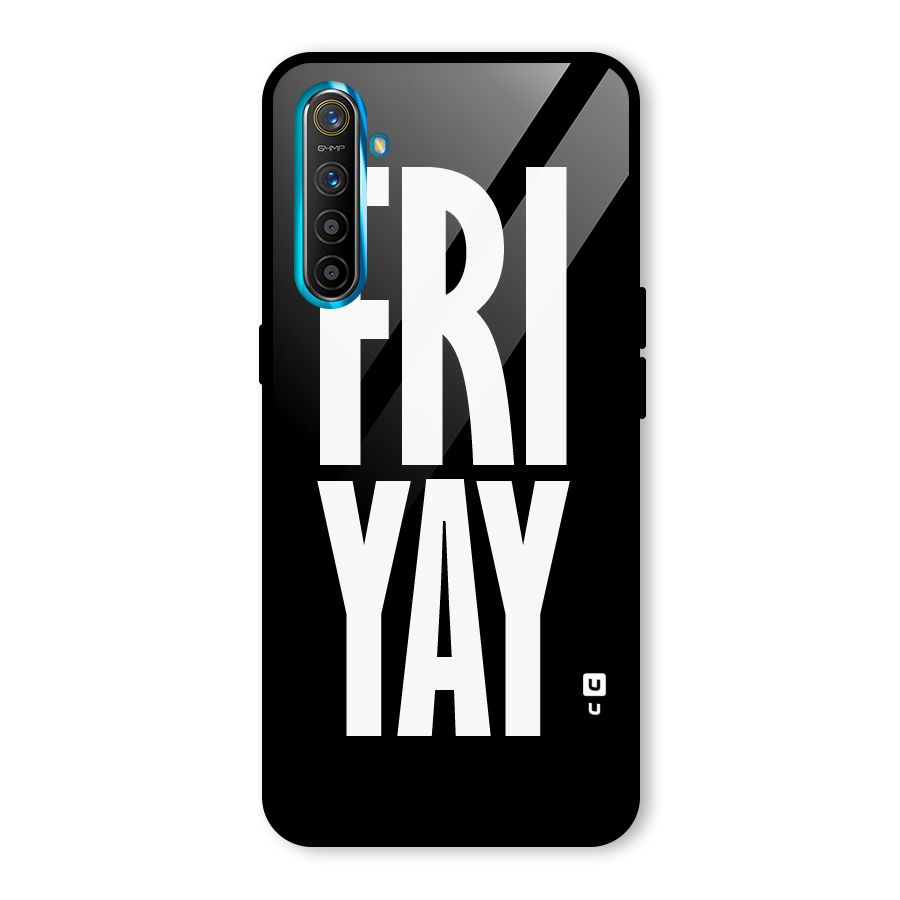 Fri Yay Glass Back Case for Realme X2