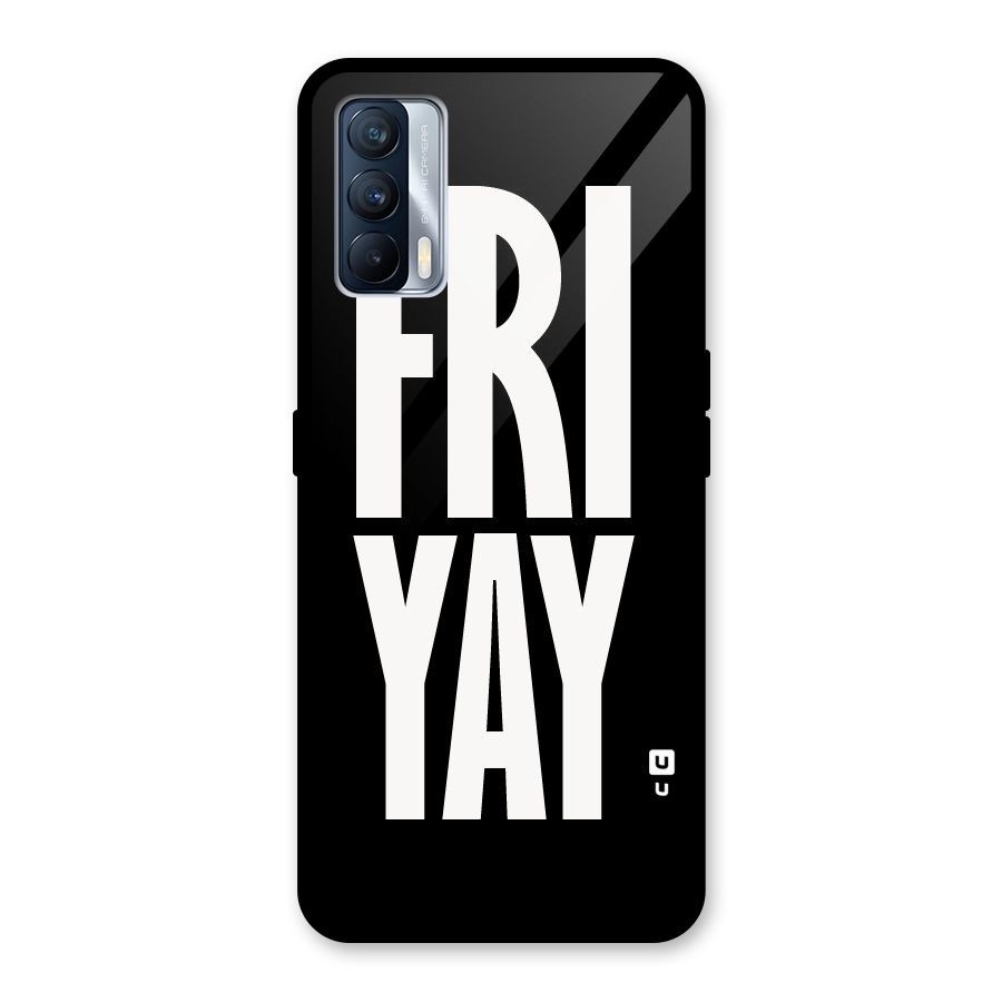 Fri Yay Glass Back Case for Realme X7