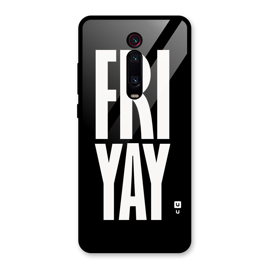 Fri Yay Glass Back Case for Redmi K20