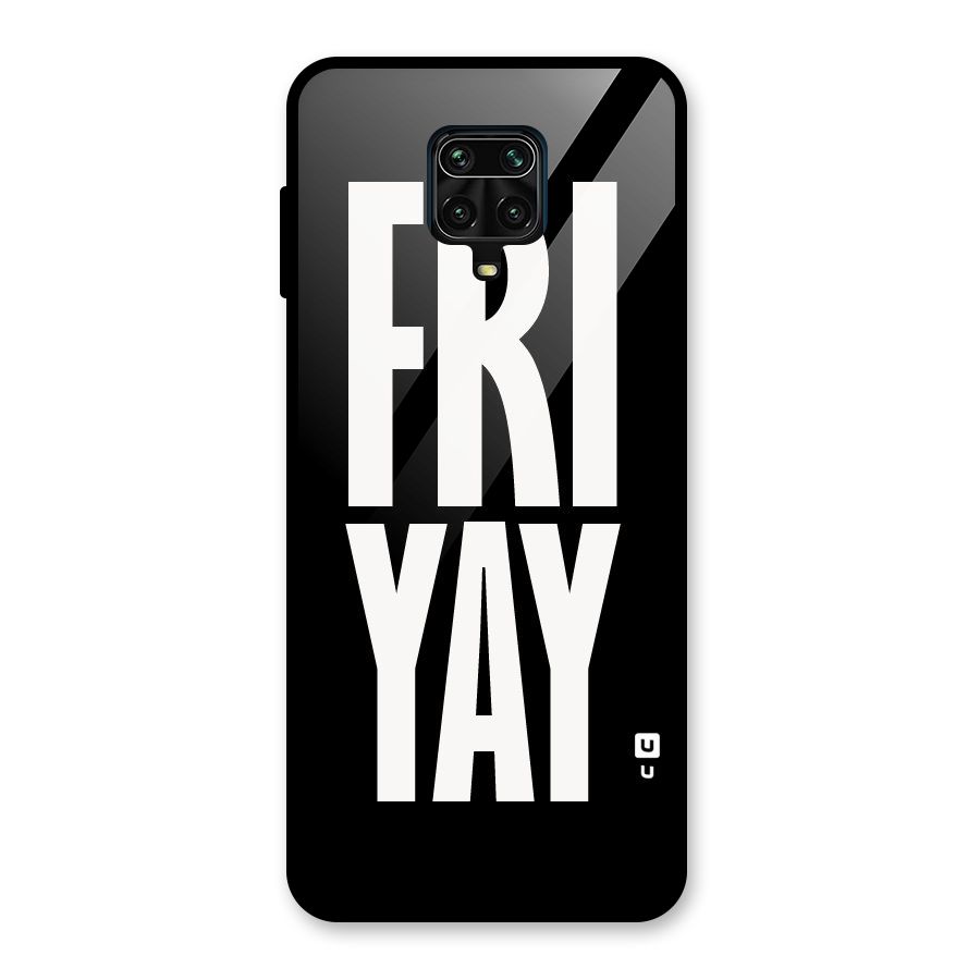 Fri Yay Glass Back Case for Redmi Note 10 Lite