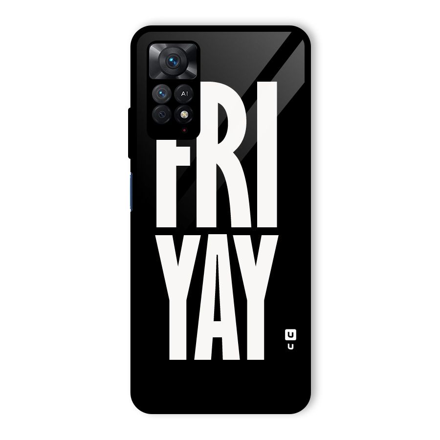 Fri Yay Glass Back Case for Redmi Note 11 Pro Plus 5G