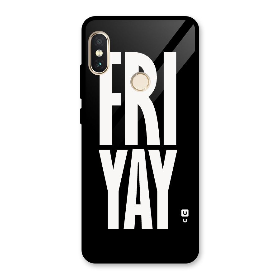 Fri Yay Glass Back Case for Redmi Note 5 Pro