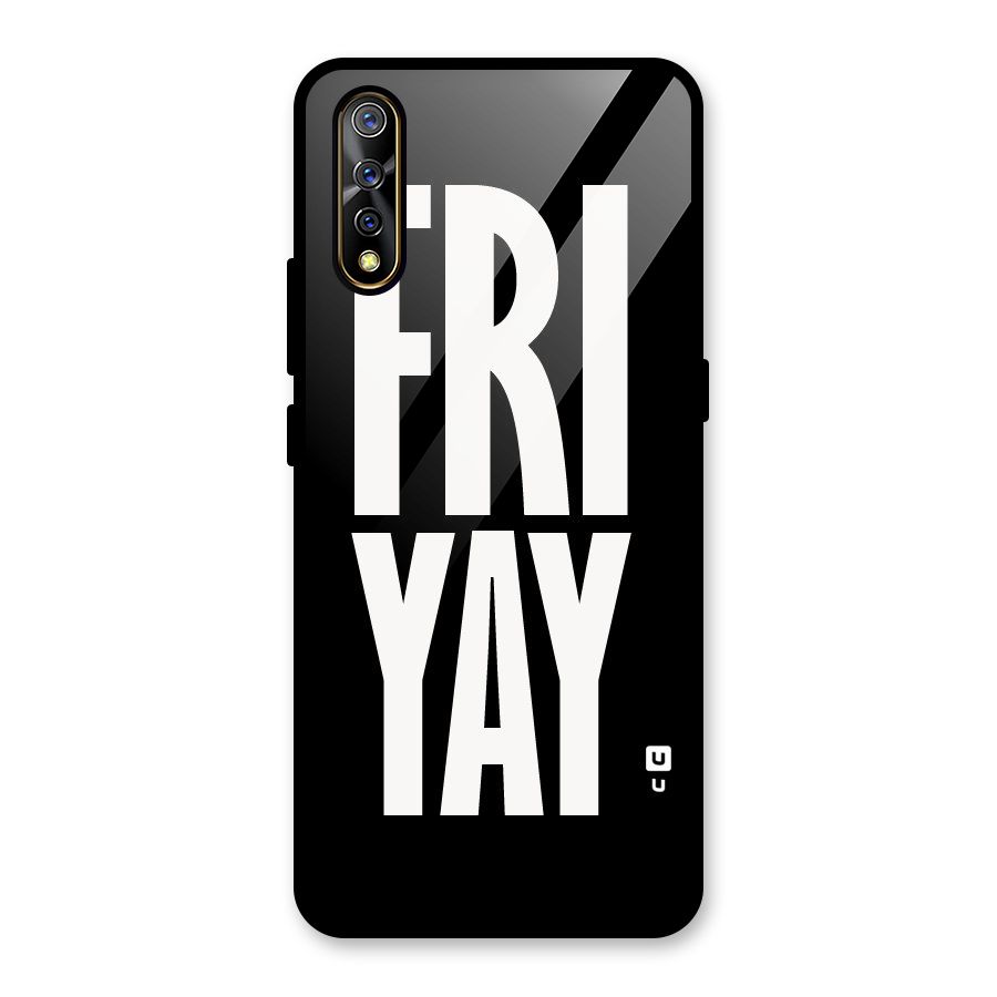 Fri Yay Glass Back Case for Vivo S1