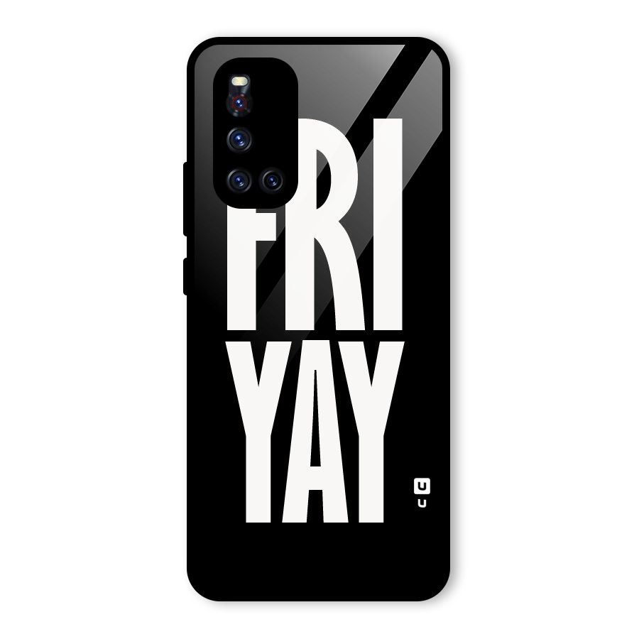 Fri Yay Glass Back Case for Vivo V19