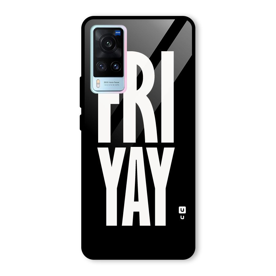 Fri Yay Glass Back Case for Vivo X60