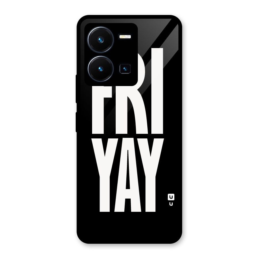 Fri Yay Glass Back Case for Vivo Y35