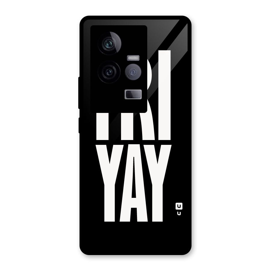 Fri Yay Glass Back Case for Vivo iQOO 11 5G