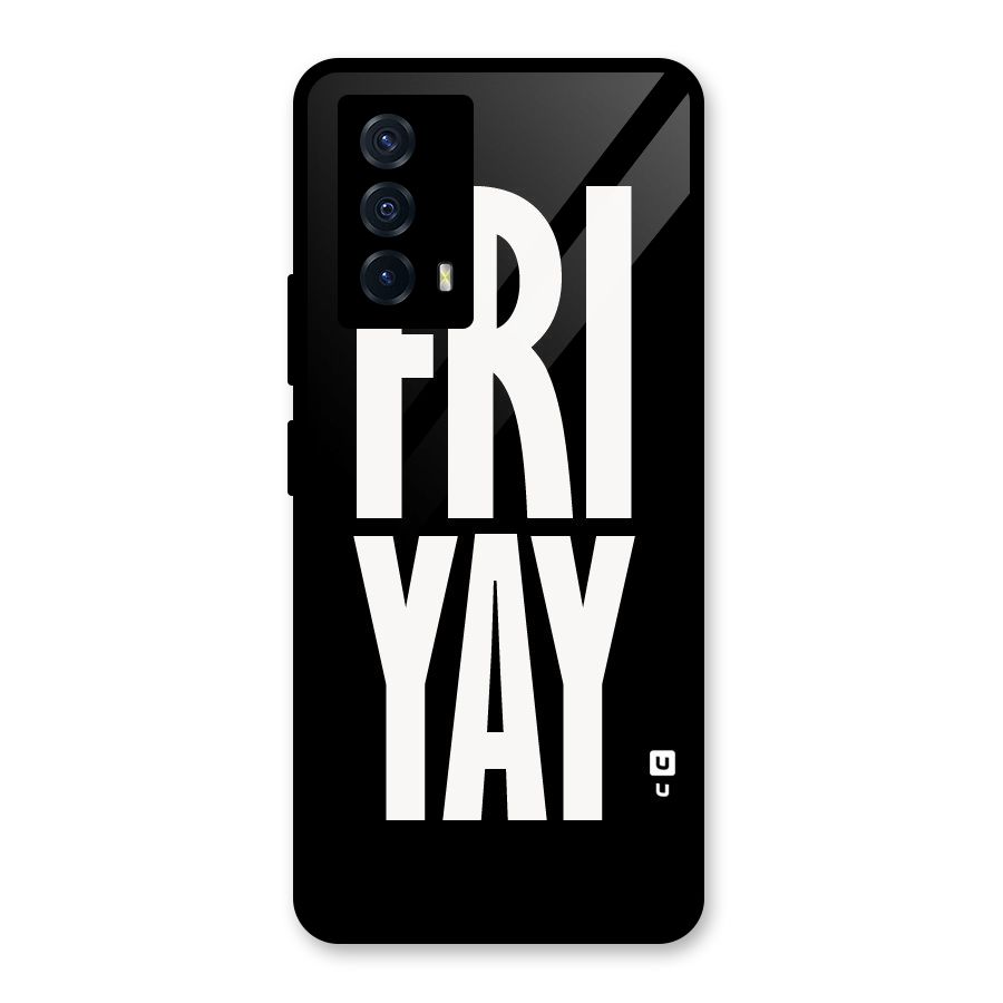Fri Yay Glass Back Case for Vivo iQOO Z5