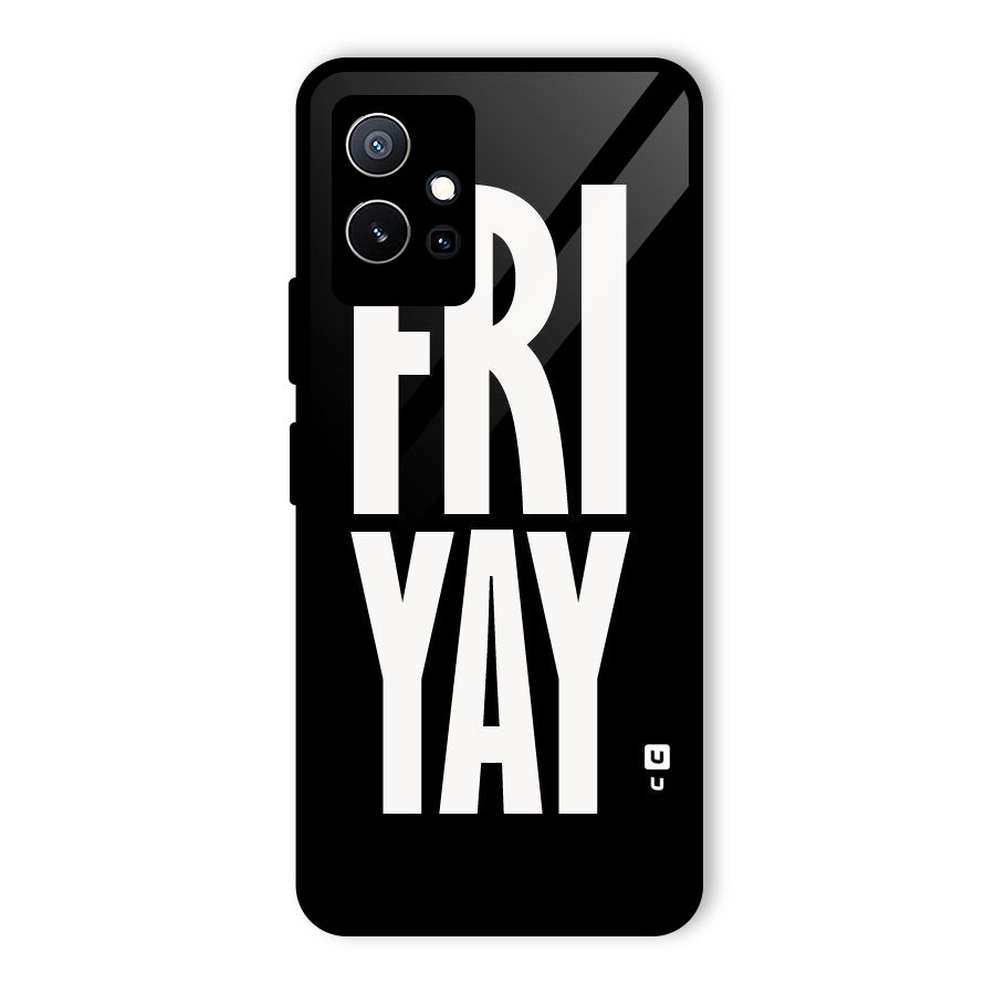Fri Yay Glass Back Case for Vivo iQOO Z6