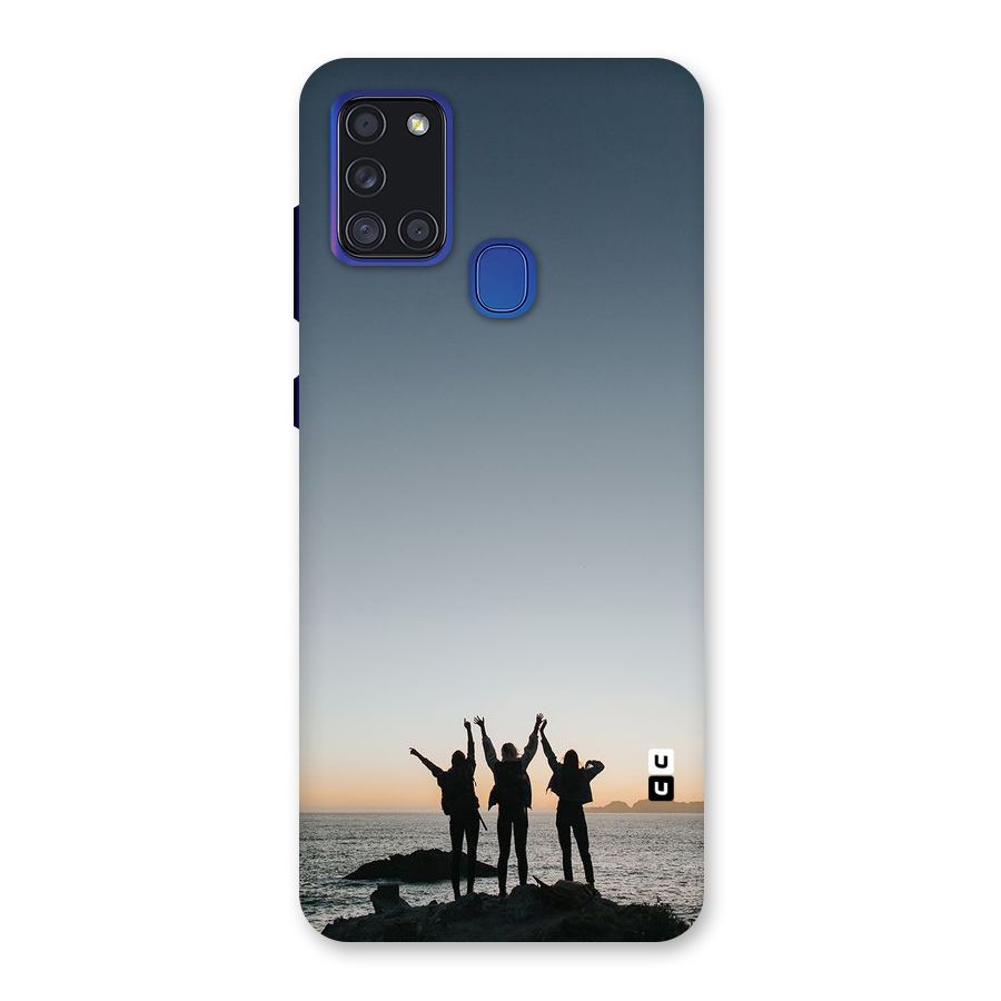Friendship Back Case for Galaxy A21s