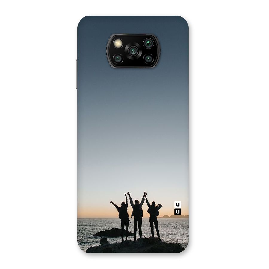 Friendship Back Case for Poco X3