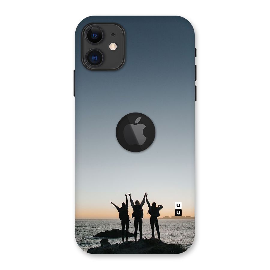 Friendship Back Case for iPhone 11 Logo Cut
