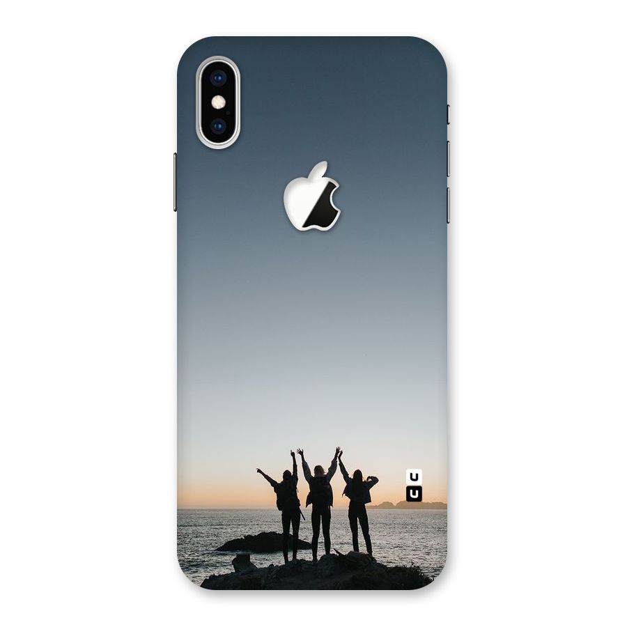 Friendship Back Case for iPhone XS Max Apple Cut