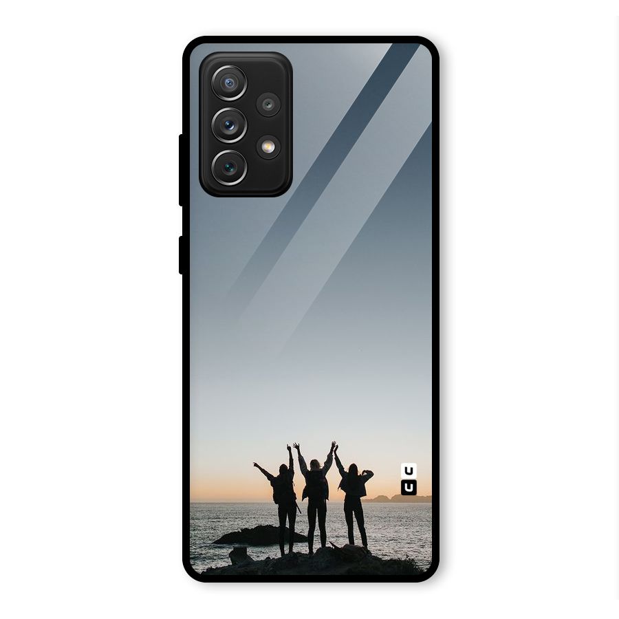 Friendship Glass Back Case for Galaxy A72
