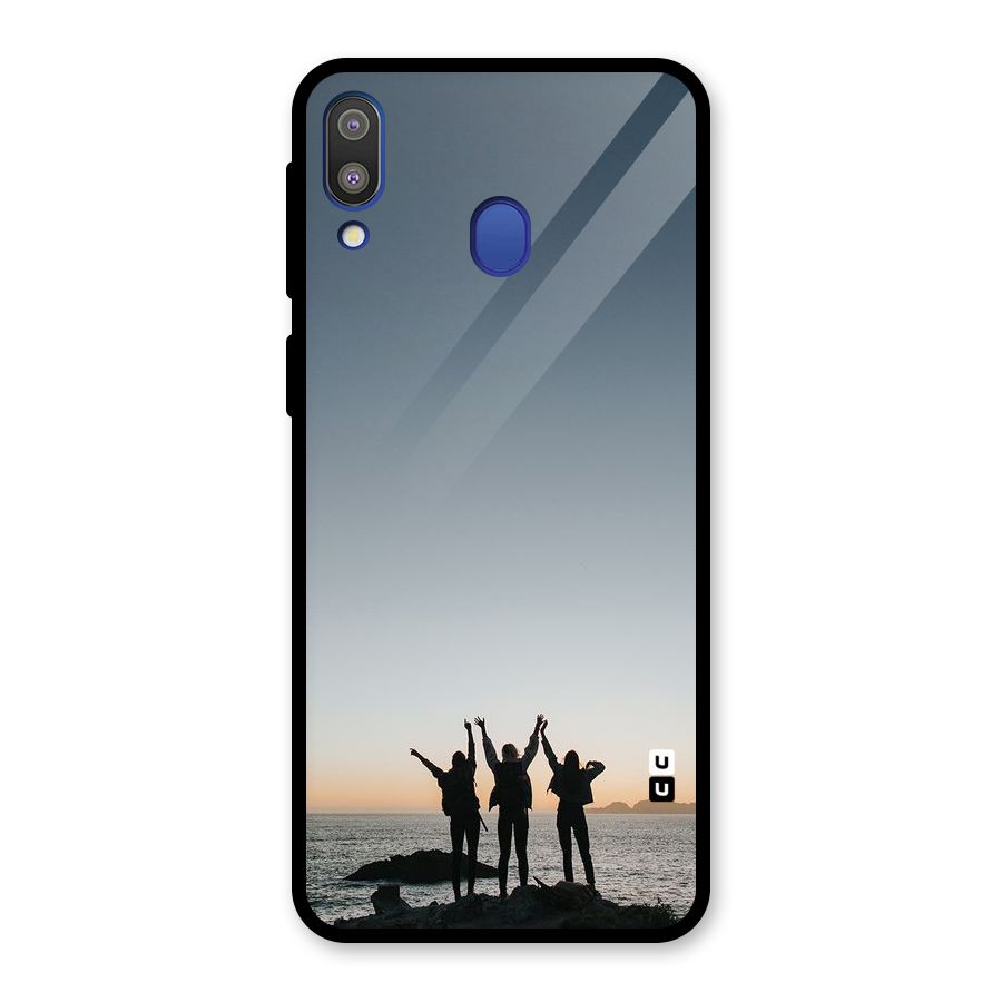 Friendship Glass Back Case for Galaxy M20
