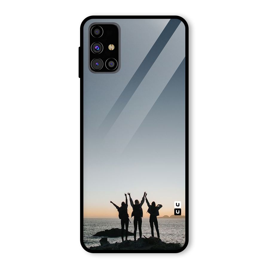 Friendship Glass Back Case for Galaxy M31s
