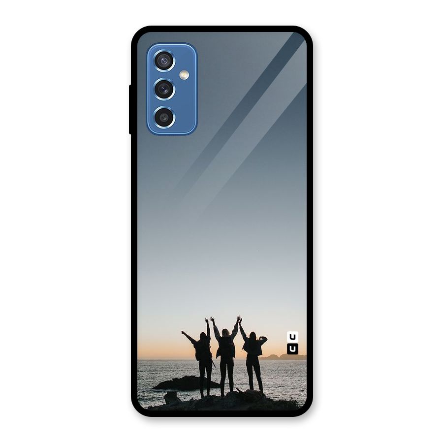 Friendship Glass Back Case for Galaxy M52 5G