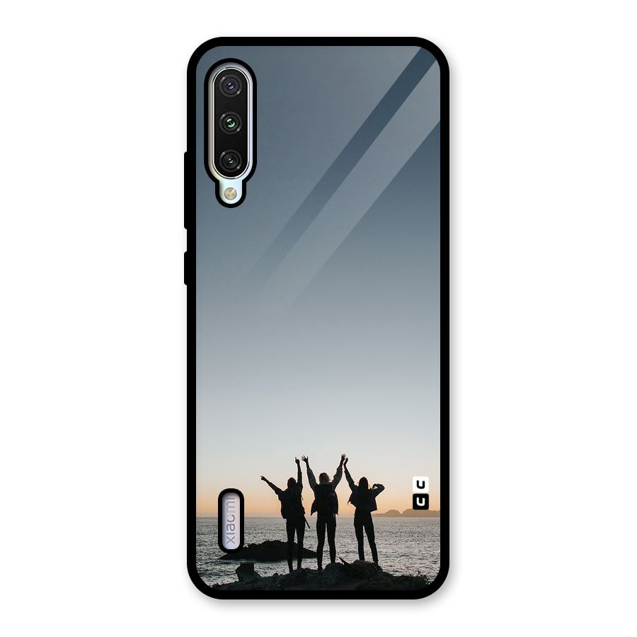 Friendship Glass Back Case for Mi A3