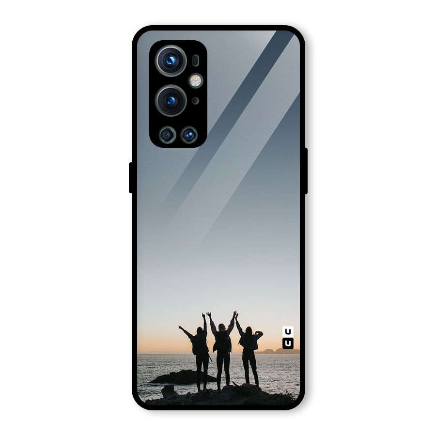 Friendship Glass Back Case for OnePlus 9 Pro