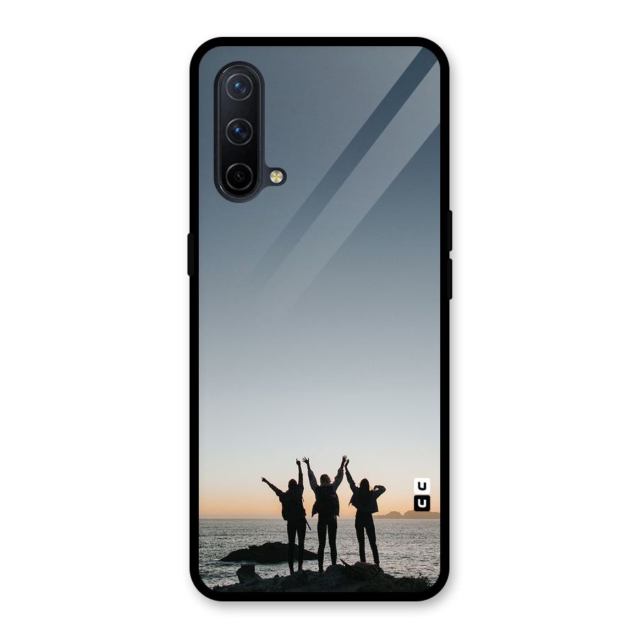 Friendship Glass Back Case for OnePlus Nord CE 5G