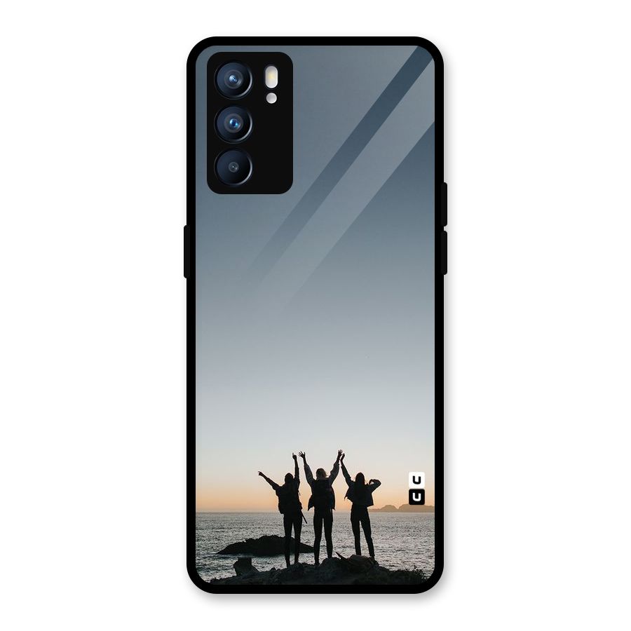 Friendship Glass Back Case for Oppo Reno6 5G