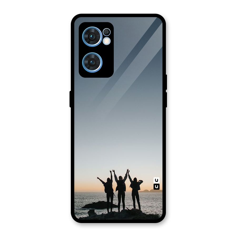 Friendship Glass Back Case for Oppo Reno7 5G