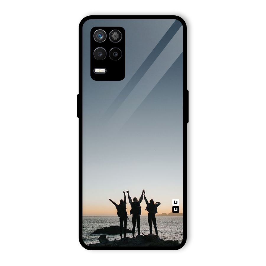 Friendship Glass Back Case for Realme 8 5G