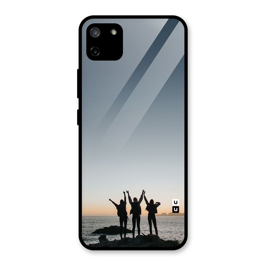 Friendship Glass Back Case for Realme C11