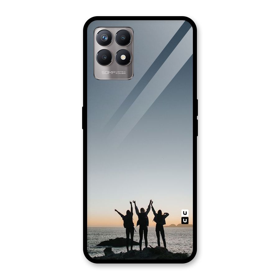 Friendship Glass Back Case for Realme Narzo 50
