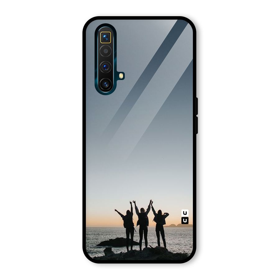 Friendship Glass Back Case for Realme X3